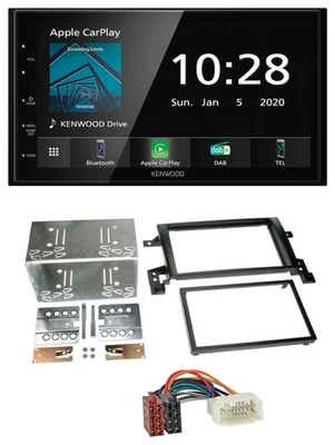 Kenwood Bluetooth MP3 DAB USB 2DIN Autoradio für Suzuki Grand Vitara ab 2005 - Bild 1 von 4