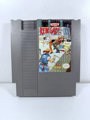 Renegade -- NES Nintendo Original Classic Authentic Street Fight Game TESTED - Image 1 of 4