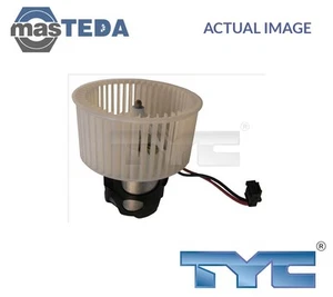 503-0007 INTERIOR BLOWER FAN MOTOR LHD ONLY FRONT TYC FOR BMW 5,6,7,F10,F11,F04 - Picture 1 of 5