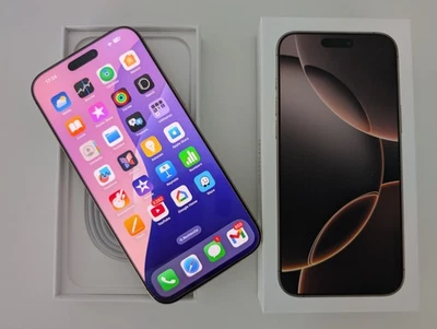 Apple iPhone 16 Pro Max - 256 Go - Titane Sable - Photo 1/4