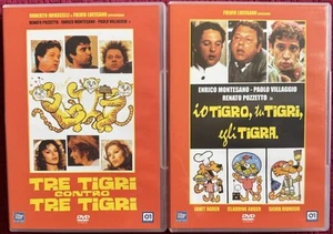 DVD *** IO TIGRO, TU TIGRI, EGLI TIGRA + TRE TIGRI CONTRO TRE TIGRI - Foto 1 di 4
