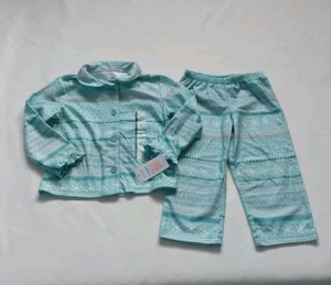 Conjunto de pijama Just One You by Carter's estampado verde azulado para niñas talla 3T - Imagen 1 de 8