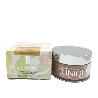 Clinique Blended Face Powder 0.88 oz / 25g - 02 Transparency 2 (VF) New in Box - Image 1 of 2