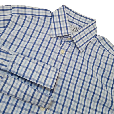 Camisa de vestir Charles Tyrwhitt para hombre M 15/35 azul a cuadros... - Imagen 1 de 4