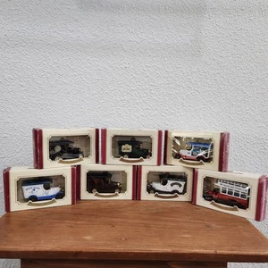OXFORD DIECAST MODEL COLLECTION OF 7 VANS LIMITED EDITION - Picture 1 of 17