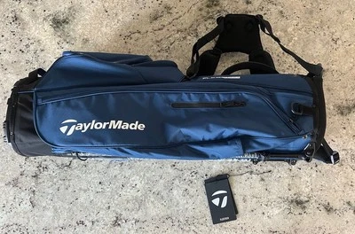 Сумка для гольфа TaylorMade Flextech темно-синяя 4 направления стойка/переноска - Изображение 1 из 4