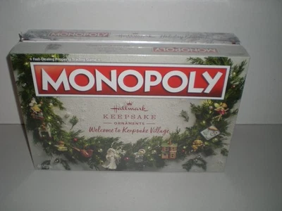 Monopoly Hallmark  Welome To Keepsake Village Christmas Game NIB  - Image 1 of 2