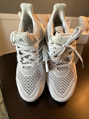 Women's Size 6.5 ADIDAS UltraBoost 1.0 Double Grey Sneakers Shoes HQ4205 - Image 1 of 4