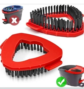 2 Pack Scrub Brush for O-Cedar EasyWring 1 Tank System, Spin Mop Brush Heads 🫧 - Picture 1 of 6