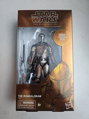 FIGURA STAR WARS THE BLACK SERIES THE MANDALORIAN 94 GRAFITO CARBONIZADO 6" NISB Foto 1 de 2