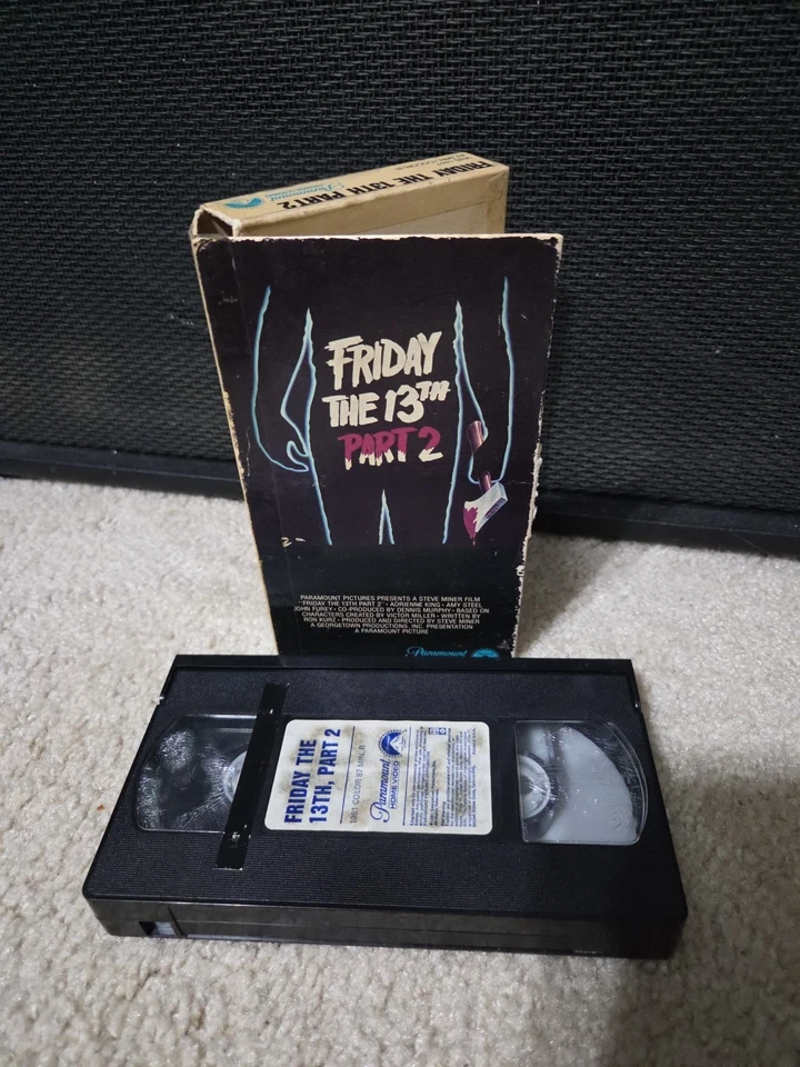 Friday The 13th Part 2 VHS 1981 'GATEFOLD' RARE VG 1st Release W/Case Paramount  Foto 1 de 4