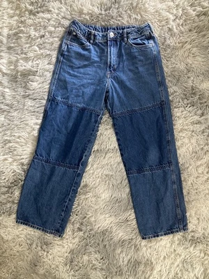 Pantalones de mezclilla holgados H&M lavado medio EE. UU. talla 18 para niños talla 14 años Foto 1 de 4