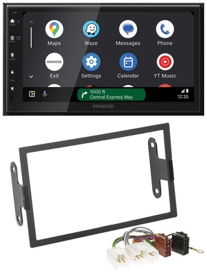 Kenwood DAB Bluetooth USB MP3 2DIN Autoradio für Nissan Pathfinder Quest Sentra - Bild 1 von 4