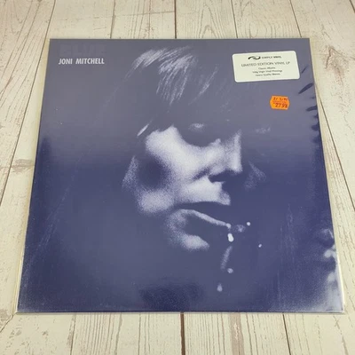 Joni Mitchell Blue Vinyl LP Record Simply Vinyl Sealed Mint 180g 44 128 MS 2038 - Image 1 of 4
