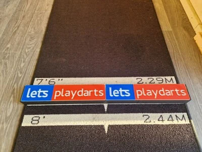 Barra de pie de dardos Oche elevada, pie Oche sin deslizamiento, estilo cielo, barra mancave  - Imagen 1 de 4