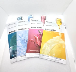 Mediheal Ampoule Combo Hydrating Face Mask Sheets, Set of 4 - Picture 1 of 10