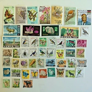 Colección de estampillas de Kenia - 50 a 200 estampillas diferentes - Imagen 1 de 1