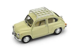 1:43 BRUMM Fiat 600D 1965 Beige R349-02 - Foto 1 di 2