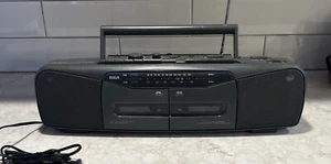 RCA RP-7768A AM/FM Stereo Radio Dual Cassette Boom Box VNTG READ FAST SHIPPING - Picture 1 of 12