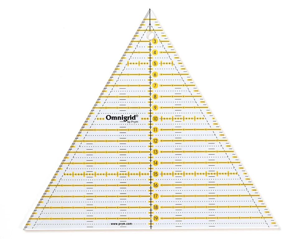 Prym Patchwork Lineal 60 grad Dreieck Multi 20cm (611656) - Bild 1 von 1