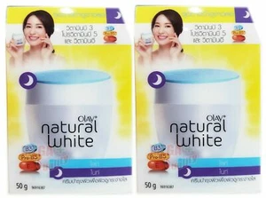 2 x OLAY NATURAL WHITE TODO EN UNO FAIRNESS CREMA DE NOCHE MÁS QUITAMANCHAS 50 ml. - Imagen 1 de 4