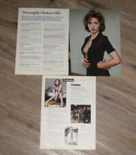 Mili Avital original FULL PAGED magazine clippings pages PHOTO article