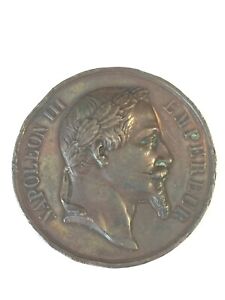 Medal Napoleon III Chalons 1868 Ministry Of Farming (6-10/2)