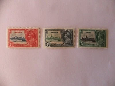 JAMAICA 1935 Silver Jubilee MH  Foto 1 de 2