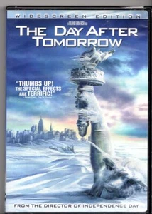 THE DAY AFTER TOMORROW DVD, AMAZING DISASTER SPECIAL EFFECTS, Rated PG-13 - Foto 1 di 2