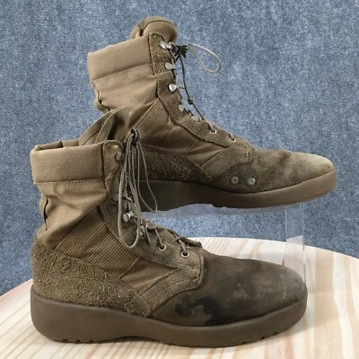 Ботинки Vibram мужские ширина 11 для жаркой погоды армейские боевые Coyote SPE1C1-17 D-1004 бежевые - Изображение 1 из 4