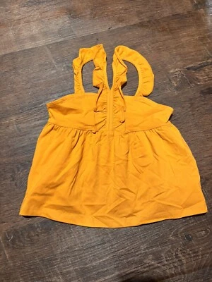 NWT Janie & Jack Girls’ Gold Tank Top Size 6 ✨ Stylish & Chic! - Image 1 of 4