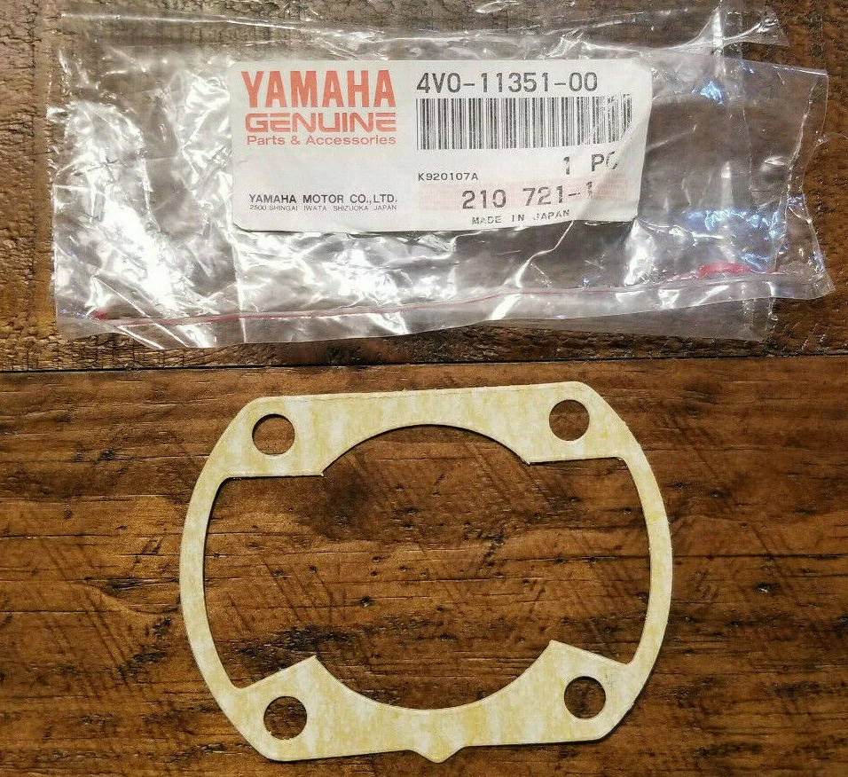 JUNTA BASE CILINDRO YAMAHA YZ80 YZ60 NUEVO DE LOTE ORIGINAL 4V0-11351-00-00 4V0-11351-10-00 Foto 1 de 1