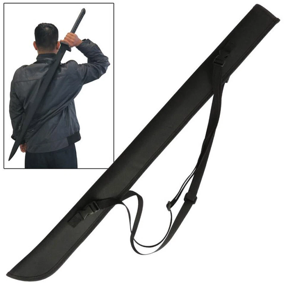 Katana japonesa grande Bokken Shinai espuma nailon espada estuche funda -33 pulgadas Foto 1 de 4