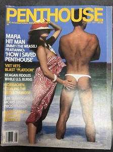 Penthouse Vintage Gentleman's Magazine August 1987 - Picture 1 of 3