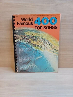 Libro de música de televisión de películas contemporáneas de 400 mejores canciones de fama mundial Foto 1 de 4
