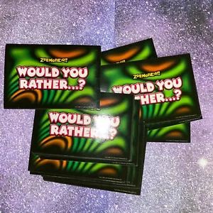 Cranium Zooreka Would You Rather Game Replacement Parts 25 Cards - Picture 1 of 2