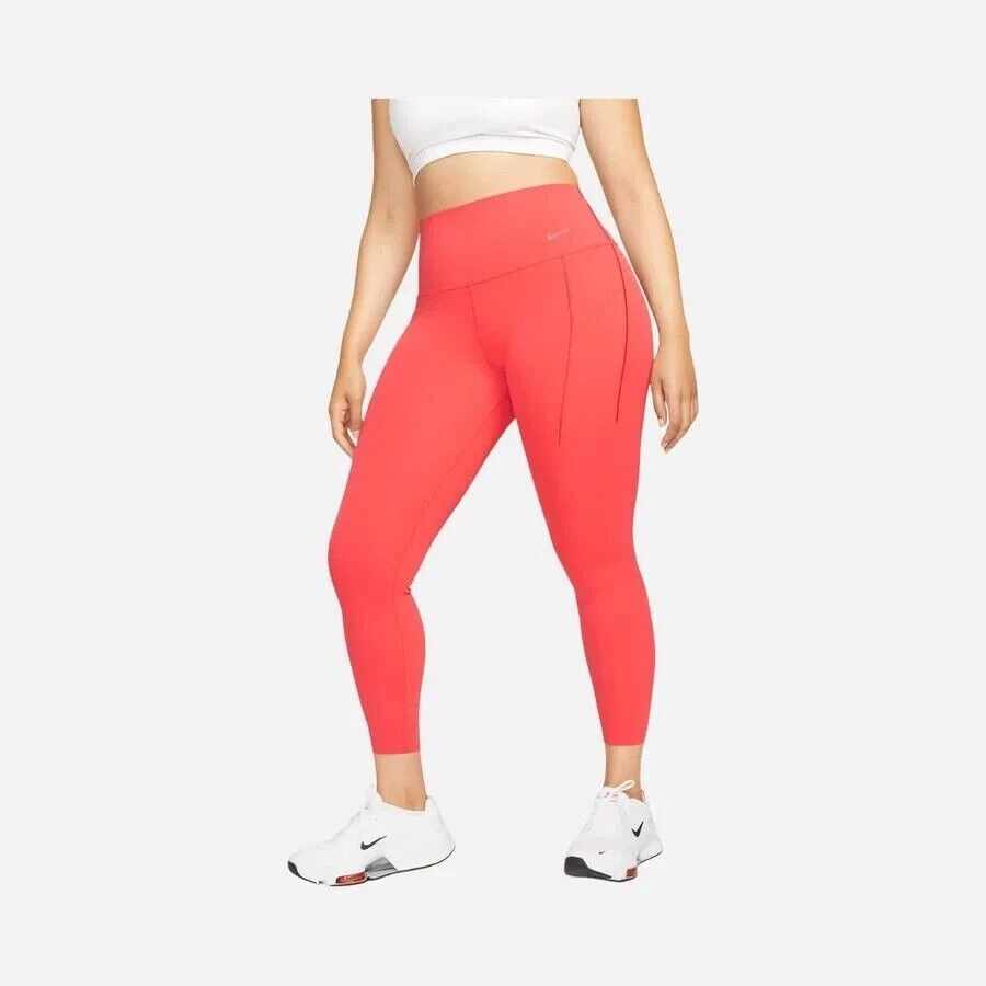Nike Universa High Waist 7/8 Leggings Women's XS Magic Ember DQ5897-850