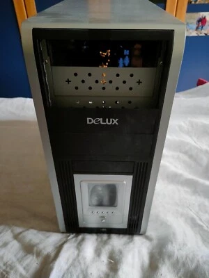 Case Cabinet Middle Tower per motherboard ATX 190x485mm H435mm con Alimentatore - Immagine 1 di 4