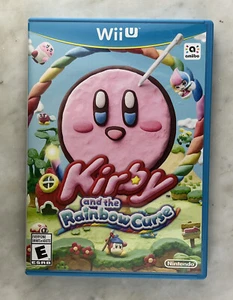Kirby and The Rainbow Curse Nintendo Wii U en caja completa con inserto como nuevo envío y envío gratis - Imagen 1 de 19