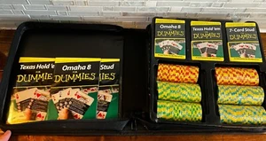 Poker For Dummies Kit Chips Cards Texas Hold-em NEW - Bild 1 von 6