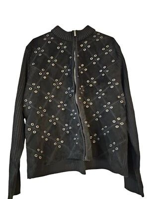 NWT Robert Lewis Genuine Suede sz 2x Black sg319w - Image 1 of 4