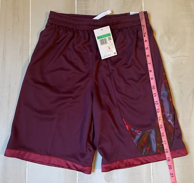 Pantalones cortos de baloncesto Nike Dri Fit corte estándar granate talla XL niños niños nuevos con etiquetas Foto 1 de 4
