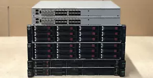 HP MSA 2040 & DL360 Gen10 16GB FC 27.6TB 56-Core Gold 512GB Redundant Server SAN - Picture 1 of 3