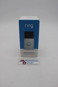 Ring 1080p Wireless Video Doorbell - Satin Nickel - Bild 1 von 4