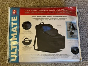 J.L. Childress Ultimate Backpack Premium Padded Car Seat Travel Bag - Black - Picture 1 of 4