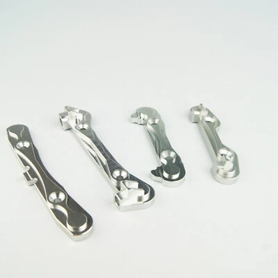 Alloy Front Rear Hinge Pin Brace for Rovan LT Losi 5ive T KM X2 30degree North - Image 1 of 3