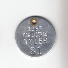 1967 TYLER (MINNESOTA) DOG LICENSE TAG #81