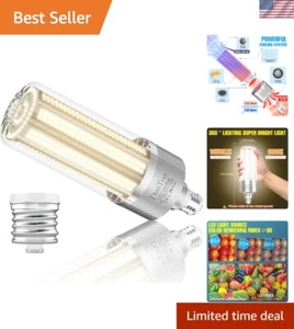 100W LED E26 Corn Light Bulbs 3000K Warm White Lamp 800Watts Equivalent 13560... - Picture 1 of 8