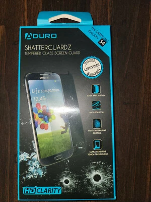 Protetor de tela de vidro temperado Aduro Shatterguardz para Samsung Galaxy S4 - Imagem 1 de 2