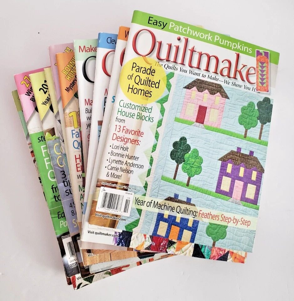 Quiltmaker Magazine 1999 to 2021 - You choose Month/Issue Patterns Techniques - Image 1 of 1